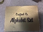 Vintage Craftool Co. 8131 3/4" Alphabet Leather Stamp Set Kit Stamp Set/Kit — photo 1