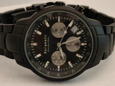 BERGMANN CHRONO 2004 TITANIUM DESIGNER LUXUS SPORT HERREN - UHR/WATCH NEU OVP