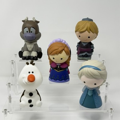 Disney Frozen Elsa Anna Olaf Sven Kristoff Set of 5 Bath Water Toys Figures