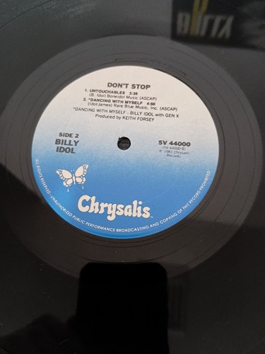 Billy Idol - Don’t Stop - Vinyl 12" EP 1981 - Mony Mony - Dancing With Myself - Picture 8 of 19