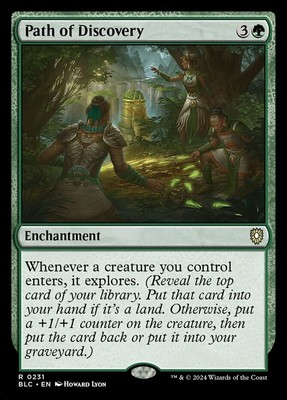 Path of Discovery - Commander: Bloomburrow #0231 MTG Magic The Gathering