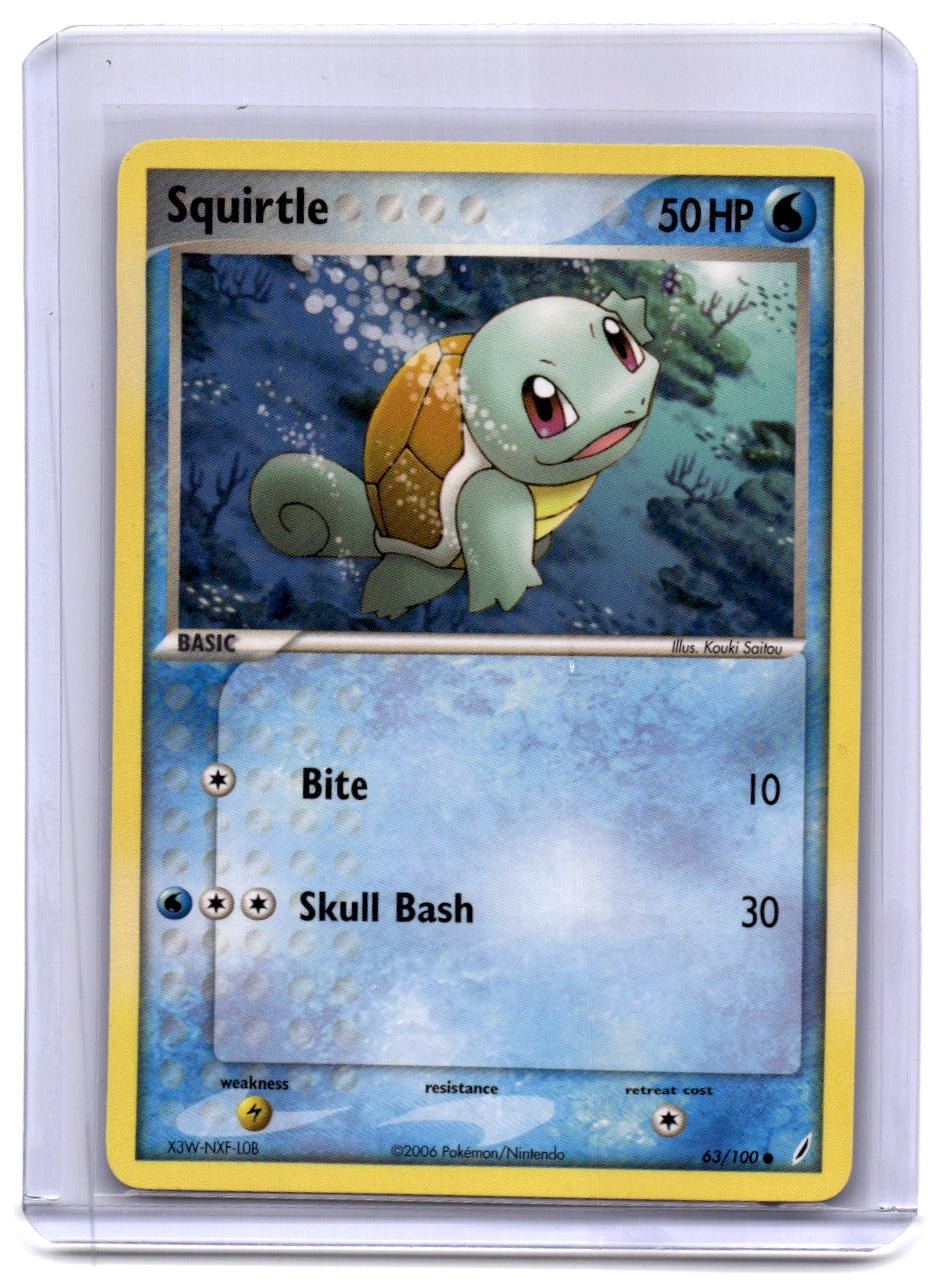 EX Crystal Guardians #63/100 Squirtle