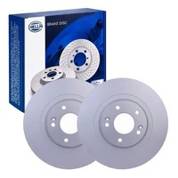 2X Hella Bremsscheiben 320Mm Vorne Passend FüR Hyundai Santa 55818PRO