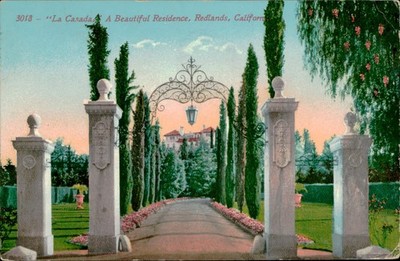 Postcard: 3018 ''La Casada A Beautiful Residence, Redlands, Californ