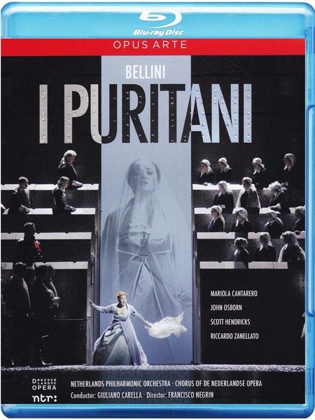 Music Blu-Ray - Vincenzo Bellini - I Puritani - Opus Arte -D- Neu-image