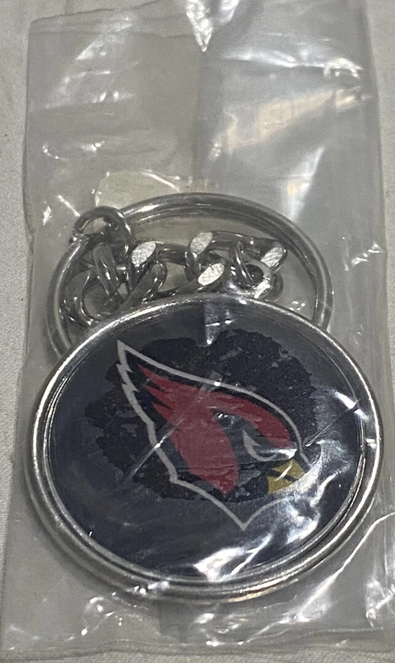 New Arizona Cardinals NFL Officially Licensed Keychain Hanging 4.5” Logo Dangle - Image 3 of 3
