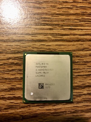 Intel Pentium 4 - 2.66 GHz 512 KB / 533 FSB Socket 478 CPU SL6PE 