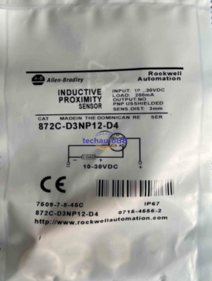 New Allen Bradley 872C-D3NP12-D4 Proximity Switch /