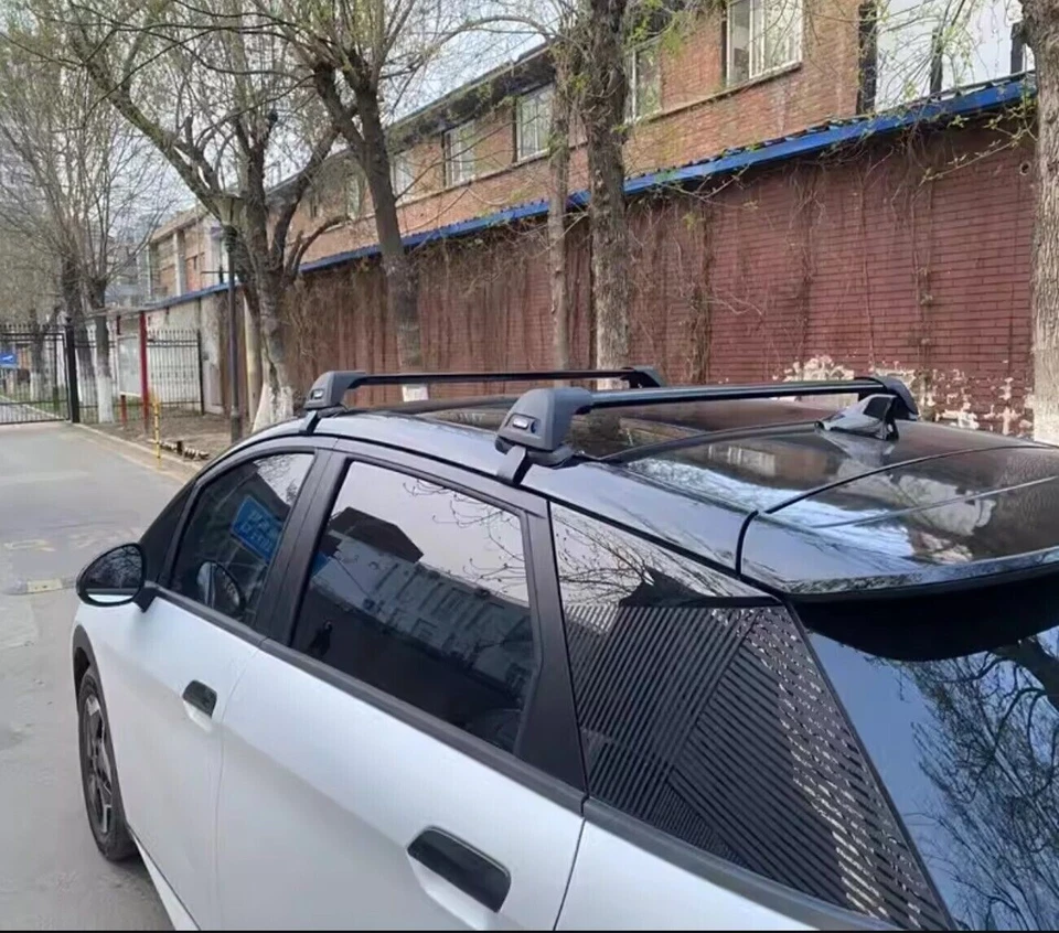 Fits for Toyota Tundra 2007-2021 Crossbar Luggage Roof Rack Rails 2PCS Aluminum - Image 3 of 4