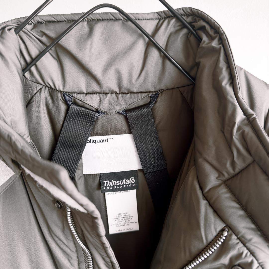 ジャケット・アウター poliquant DEFORMED PADDING HOODIE COAT Poliquant Deformed Padding Hoodie Coat Men's Designer