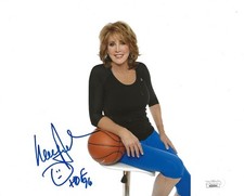 Nancy Lieberman Phoenix Mercury Big 3 signed 8x10 photo autographed HOF JSA