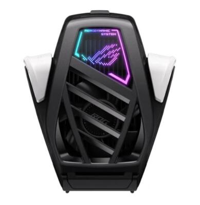 スマートフォン本体 ROG Phone 9+AeroActive Cooler X Pro ASUS ROG Aeroactive Cooler X Pro RGB Back Clip Cooling Fan For ROG