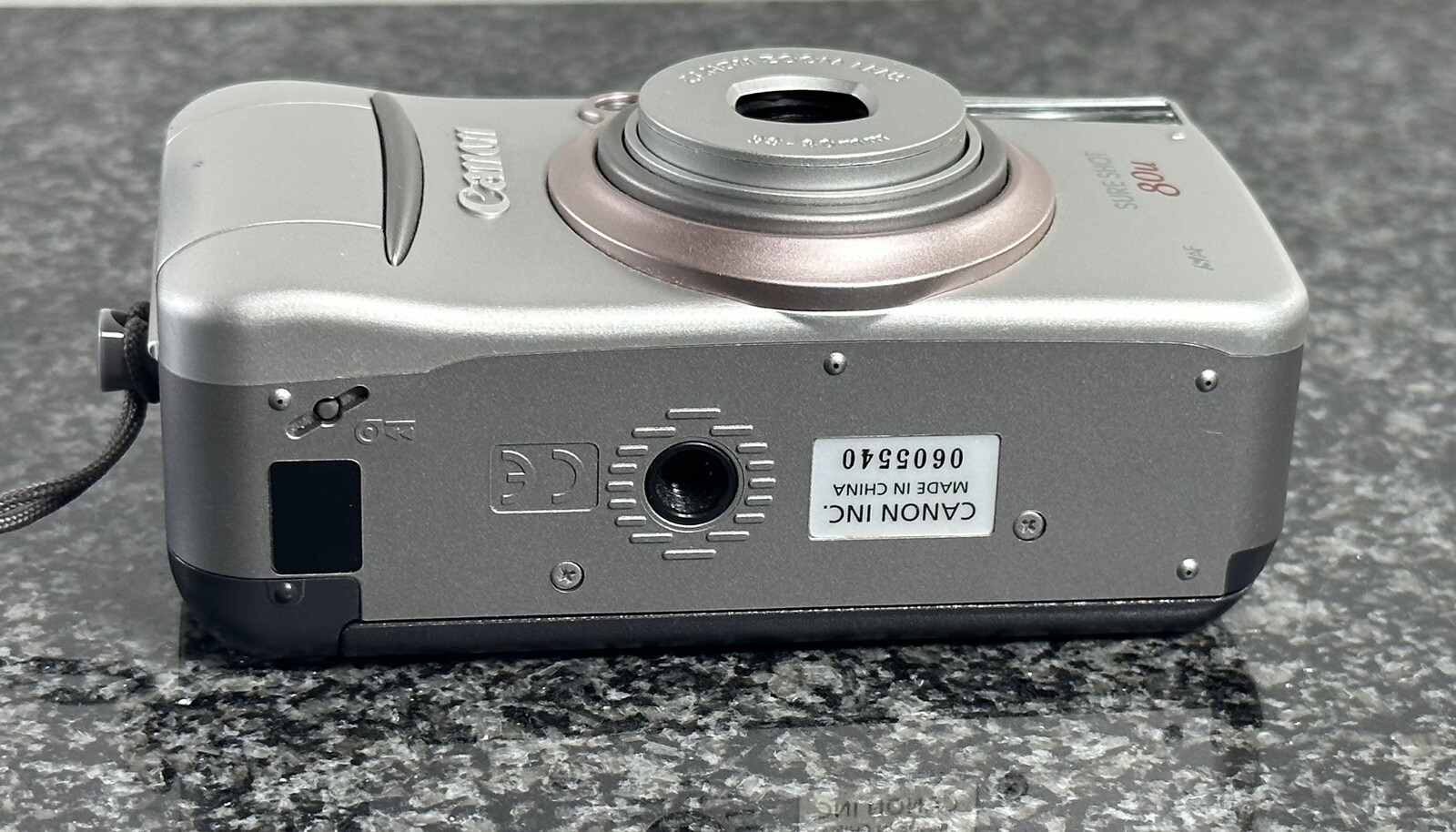 Canon Sure Shot 80u 35mm Point & Shoot Film Camera 3880mm Zoom Lens