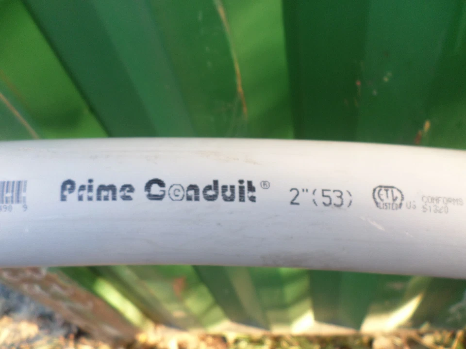 2 - Prime Conduit 2" PVC 90 graus extremidade de sino cotovelos/varre 48" raio - Imagem 4 de 4
