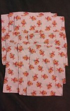 Flannel Burp Cloth And Wipe Lot