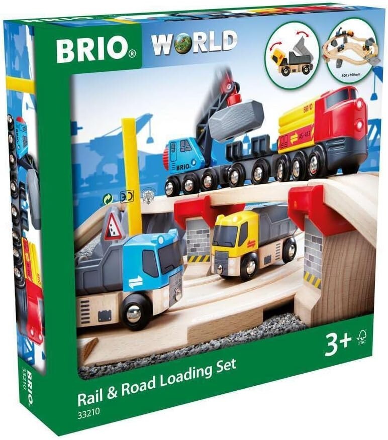 Brio World 33210 Rail & Road Quarry Set Educational Toy From Japan