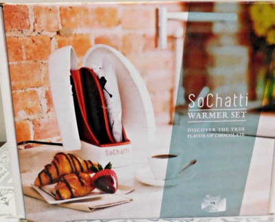 Sochatti Chocolate Warmer Set - Black in the Box w/ Manual