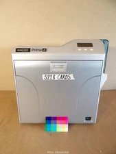 MAGICARD PRIMA 4 CX-D80 ID Color Card Printer LAN - 5228 CARDS - TESTED OK