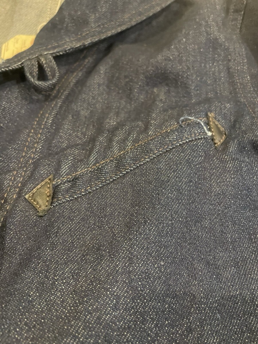 RRL Double RL Ralph Lauren 1940's WWII style U.S Navy Indigo