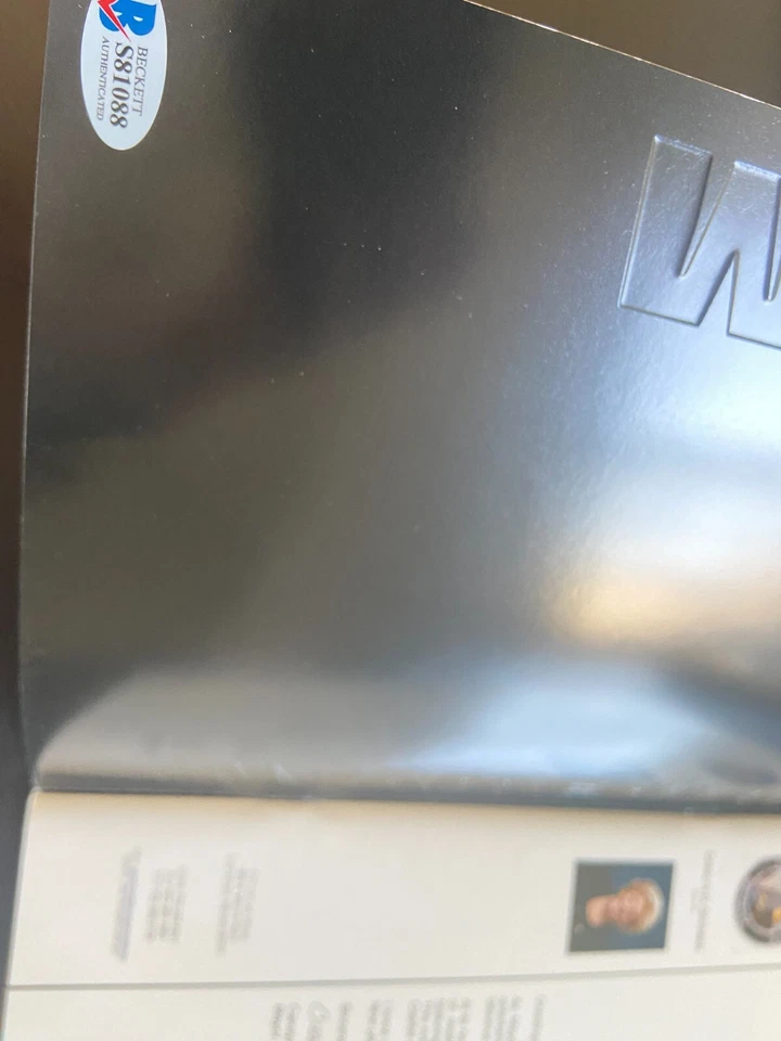 CONOR MCGREGOR SIGNED OFFICIAL FIGHT PROGRAM FLOYD MAYWEATHER JR UFC BOXING BAS - Image 4 of 4