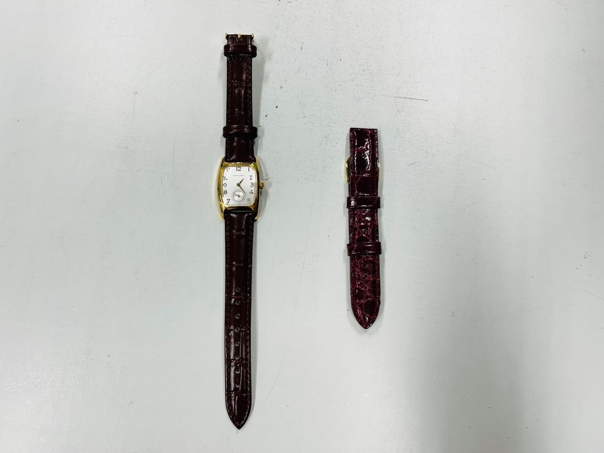 Hamilton American Classic Boulton 6264 Gold Quartz Woman
