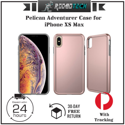 Pelican Adventurer Case for iPhone XS Max (Rose Gold/Grey