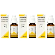 🌿 ADEL 18 Glucorect Drops 20ml (Pekana Germany) - Pack of 3 - Free Shipping 🌿