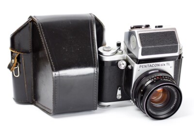 Pentacon SIX TL + Biometar MC 2.8/80mm + TTL Prism + Case Working Set