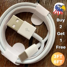 USB Charger Cable Cord Wire For iPhone 5 6 7 8 Plus X 11 12 13 14 Pro Max iPad