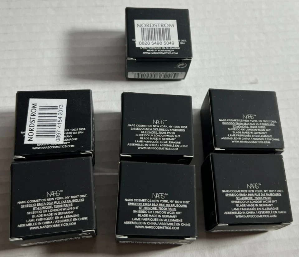 Лот из 7 NARS карандаш точилка хвост карандаш новый в коробке - Изображение 3 из 3