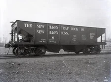 New Haven Trap Rock Company hopper car 6 at the Ralston Steel Car Co 5 x 7 Photo