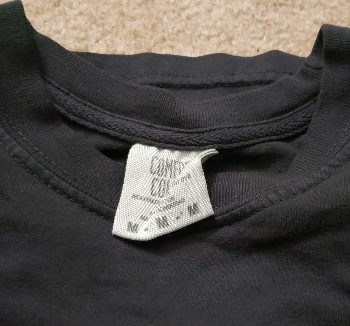 Harry Styles MSG Love On Tour Harryween Black T-Shirt Medium