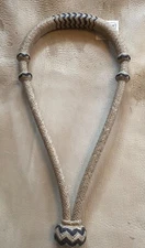 Fancy inlaid rawhide bosal