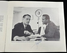 Harry Belafonte Photo Souvenir Book, Signed