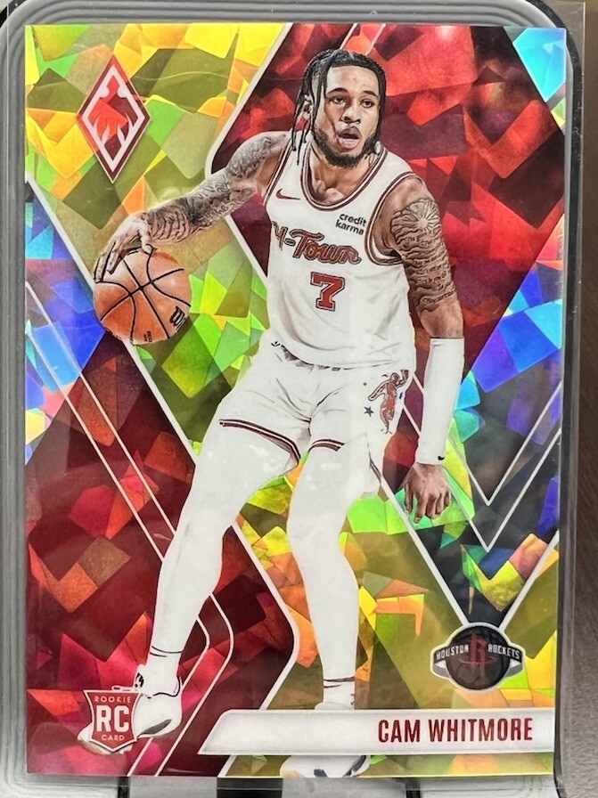 CAM WHITMORE 2023-24 Phoenix #294 Yellow Ice /175 RC Rookie ROCKETS 🔥🔥🔥