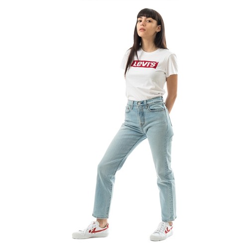 LEVI'S WEDGIE STRAIGHT Light Wash LOVE 