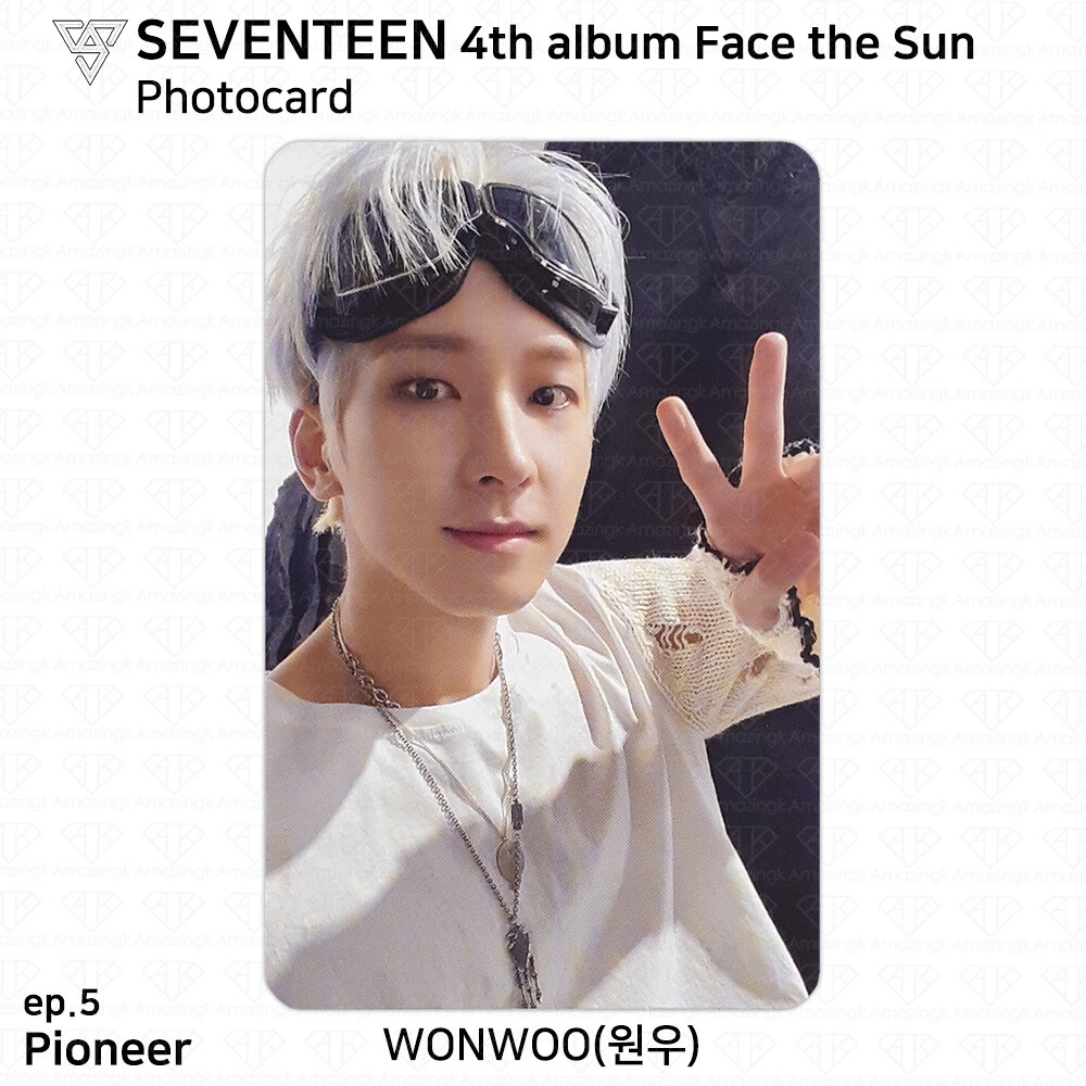 SEVENTEEN 4th Album Face the Sun Official Photocard ep.5 Pioneer