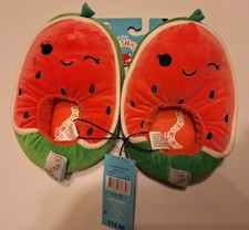 Squishmallow Kids Wanda the Watermelon Slippers Sz. 11-12. NEW