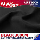 <!--F#f_0-->1.5 X 3M Black Car Headliner Fabric Faux Roof Lining Foam Backing Interior Trims<!--F/-->