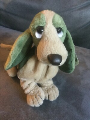 HUSH PUPPIES SPECIAL EDITION BEAN BAGS DOG GREEN - BRAND NEW WITH TAGS