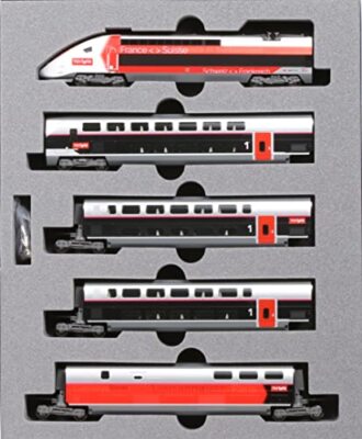 【新品未開封】KATO 10-1762 TGV Lyria Euroduplex Kato 10-1762 TGV Lyria Euroduplex 10Cars Set- N Scale | Kato