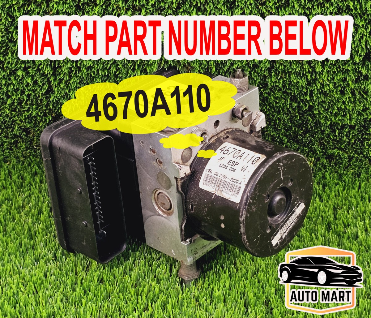 オートトランスポート 2012 MITSUBISHI Delica D5 CV2W ABS Anti LOCK Brake Actuator