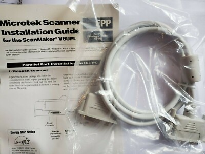 Microtek Scanmaker V6UPL EPP CABLE
