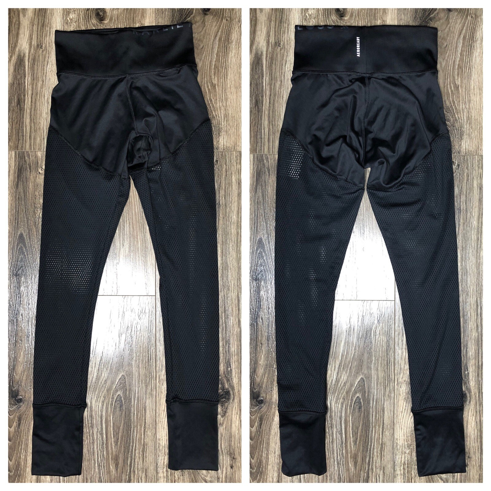 Adidas X Karlie Kloss Mesh High Waist Gym Leggings