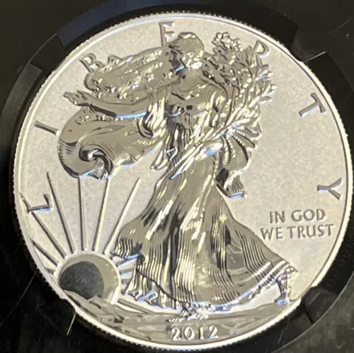 2012 S SILVER EAGLE REVERSE PROOF NGC PF69 SAN FRANCISCO SET
