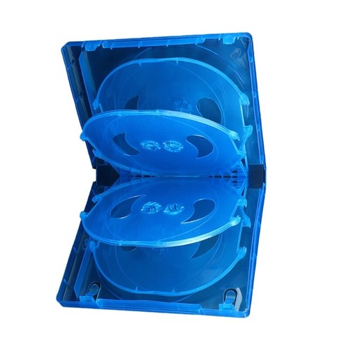 Transparent Standard DVD Case DVD Package Portables DVD Storage Box - Afbeelding 6 van 10
