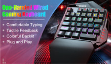 MageGee MK-AXE One-Handed Mechanical Gaming Keyboard RGB Backlight Mini