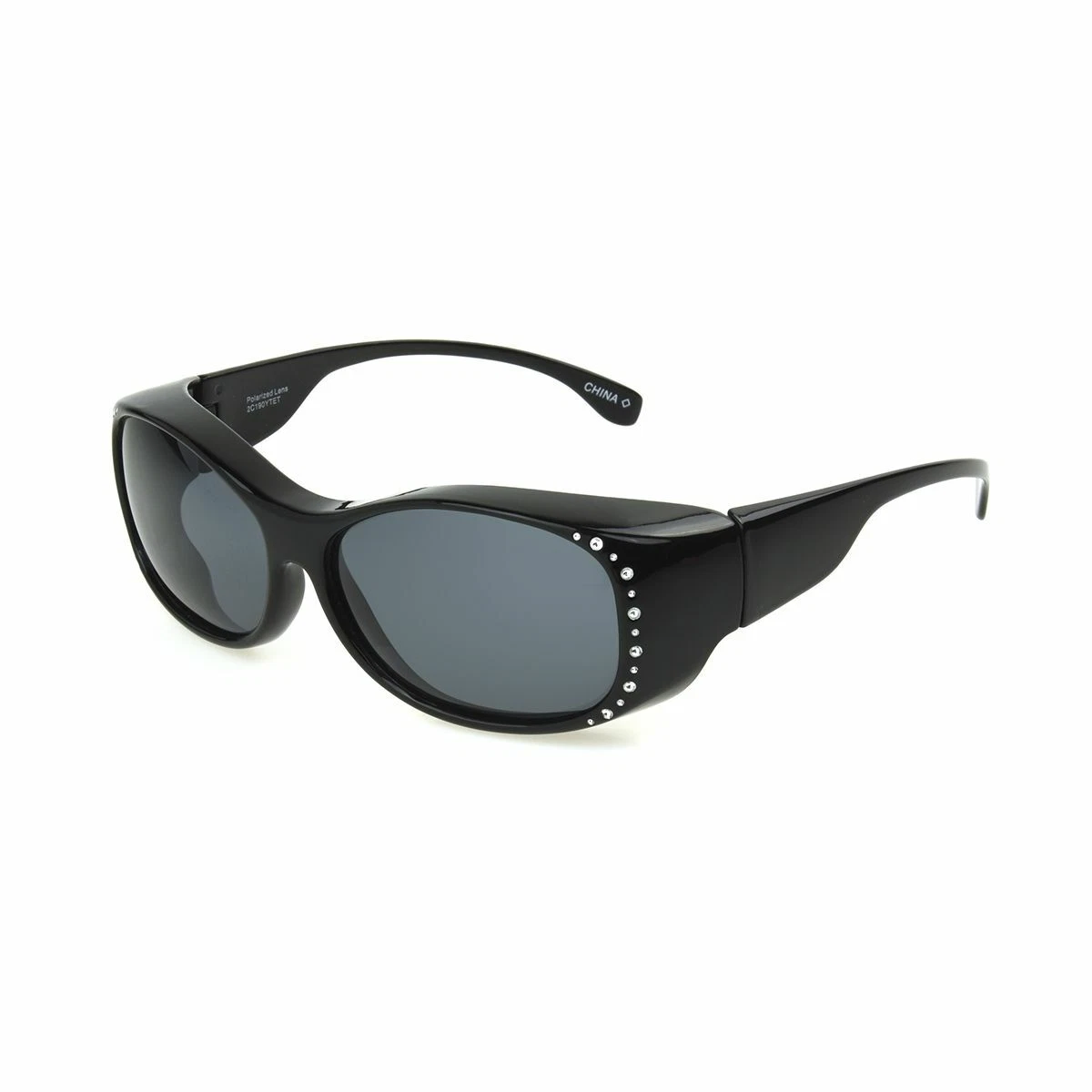 Solar shield fits cheap over sunglasses gray