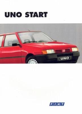 Catalogue Brochure Fiat Uno Start 03/1994 France - Photo 1/2