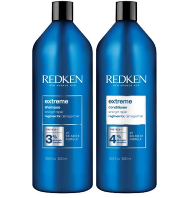 Redken Extreme Shampoo 1000 ml + Conditioner 1000 ml